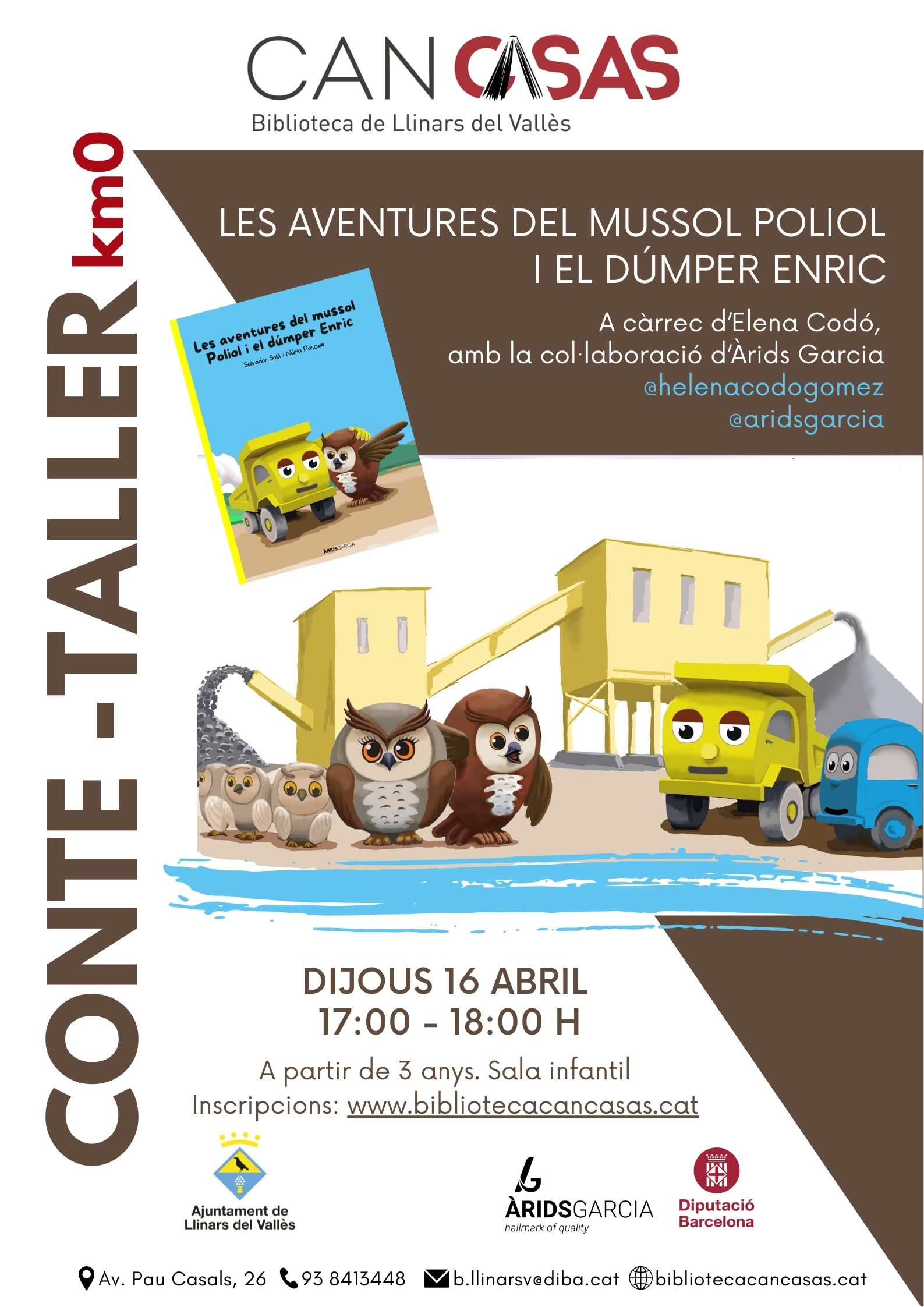 Cartell conte-taller abril 26