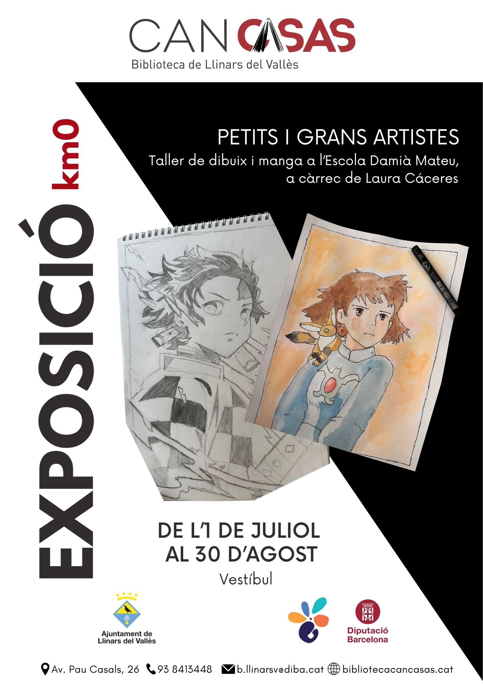 Cartell exposició juliol