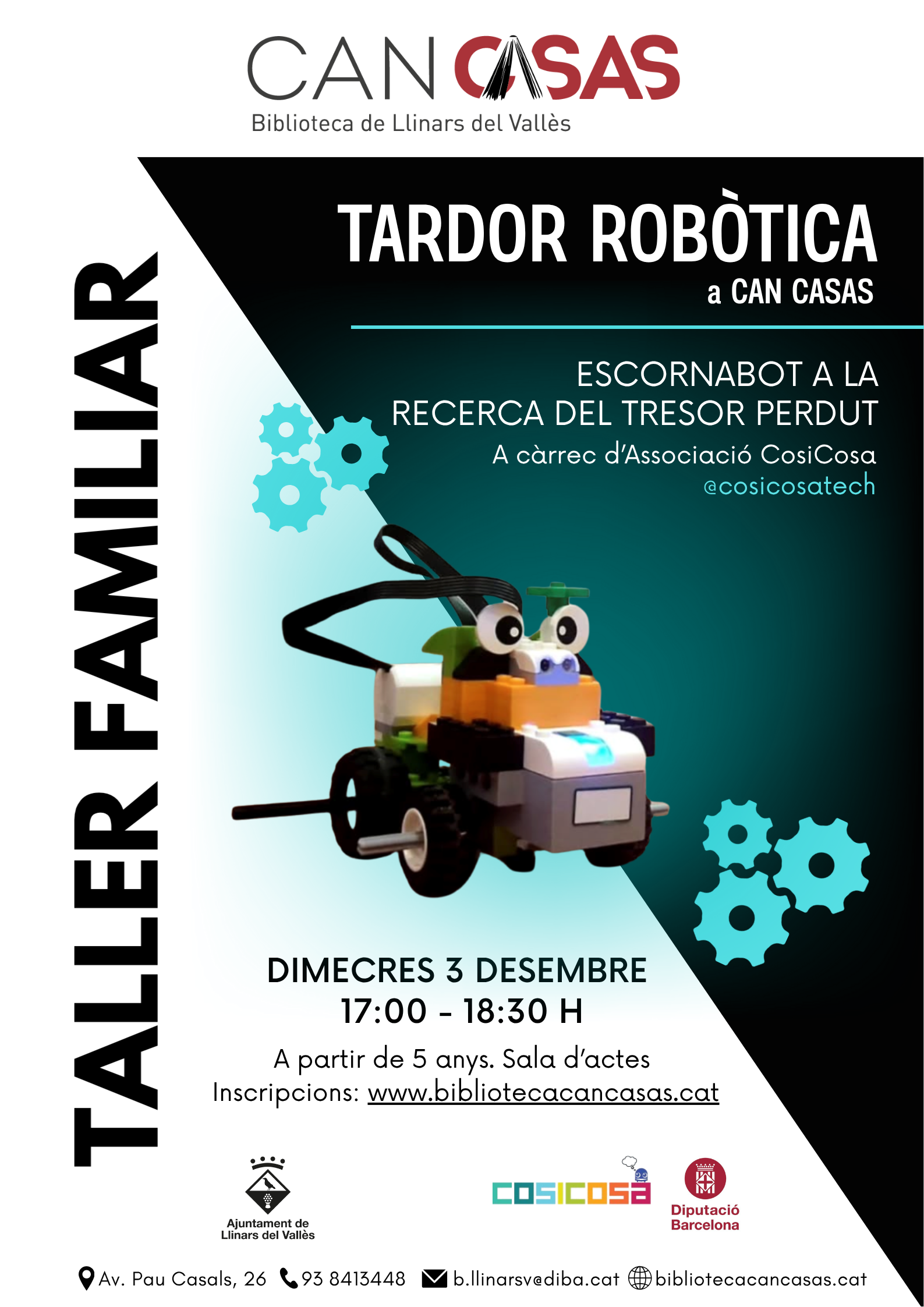 Cartell taller familiar Cartell taller familiar