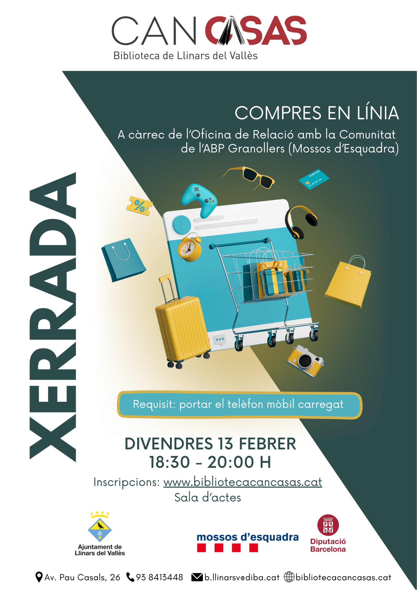 Cartell xerrada febrer 2026