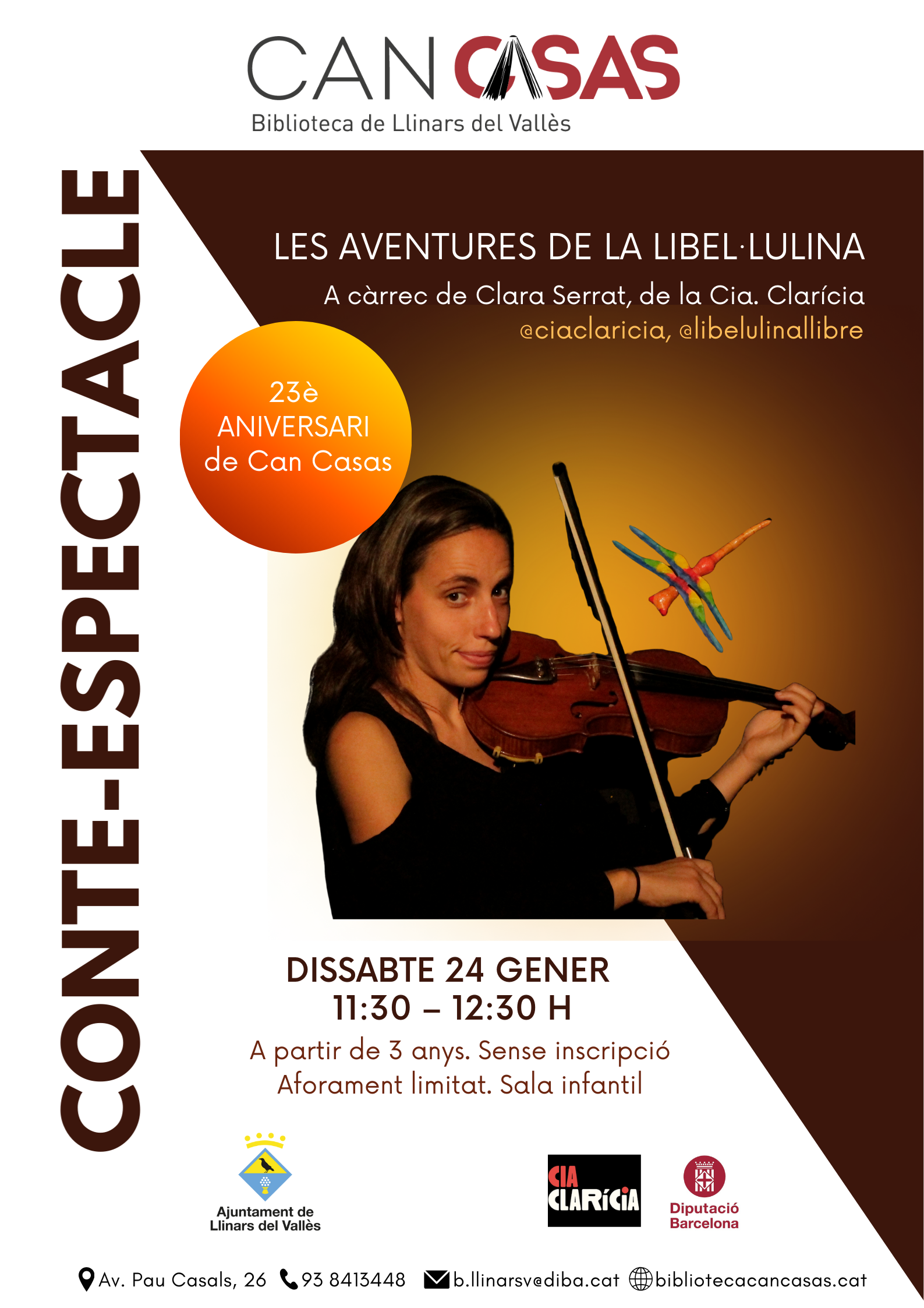 Cartell Conte-espectacle gener 2026