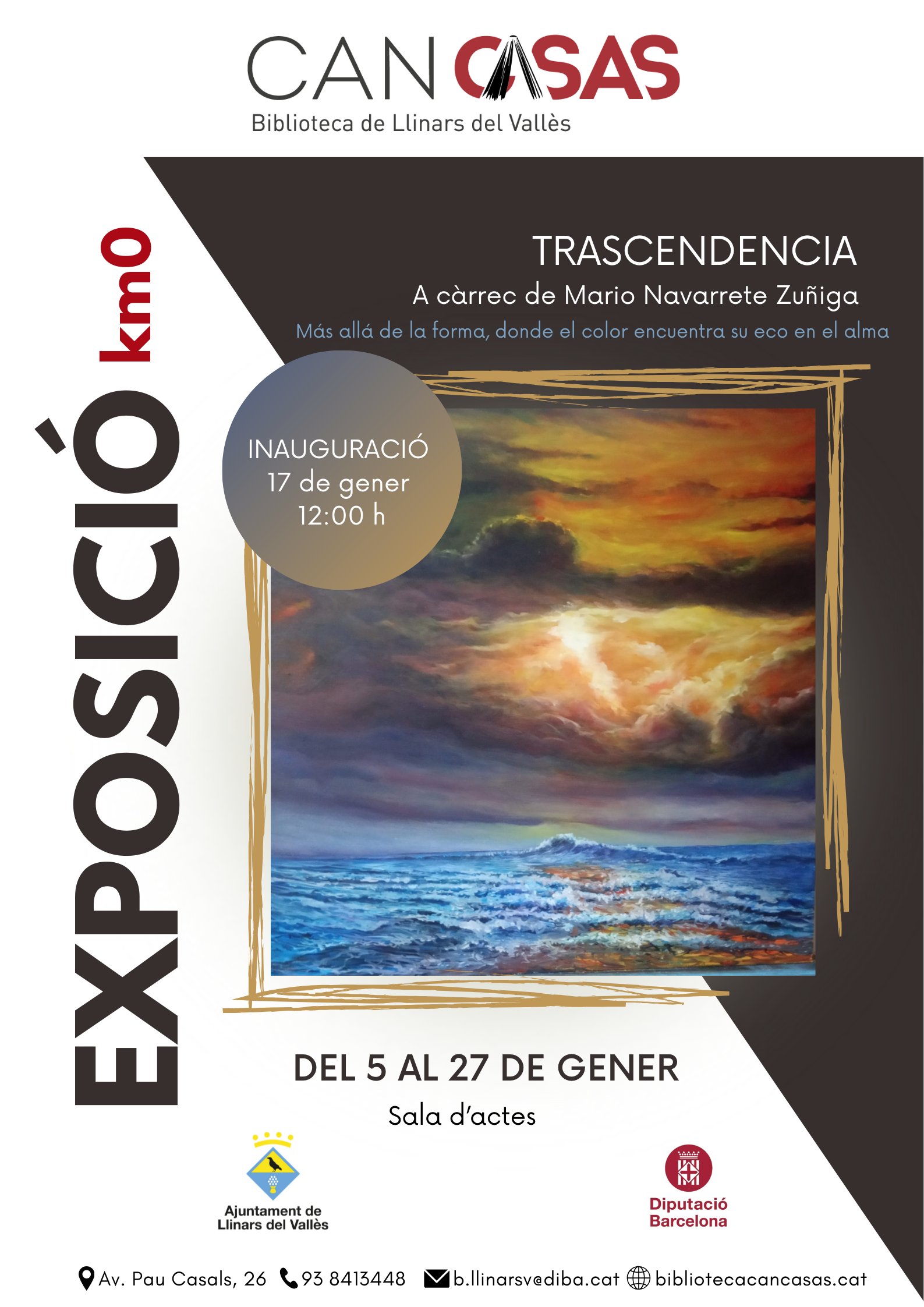 Cartell exposició gener 2026