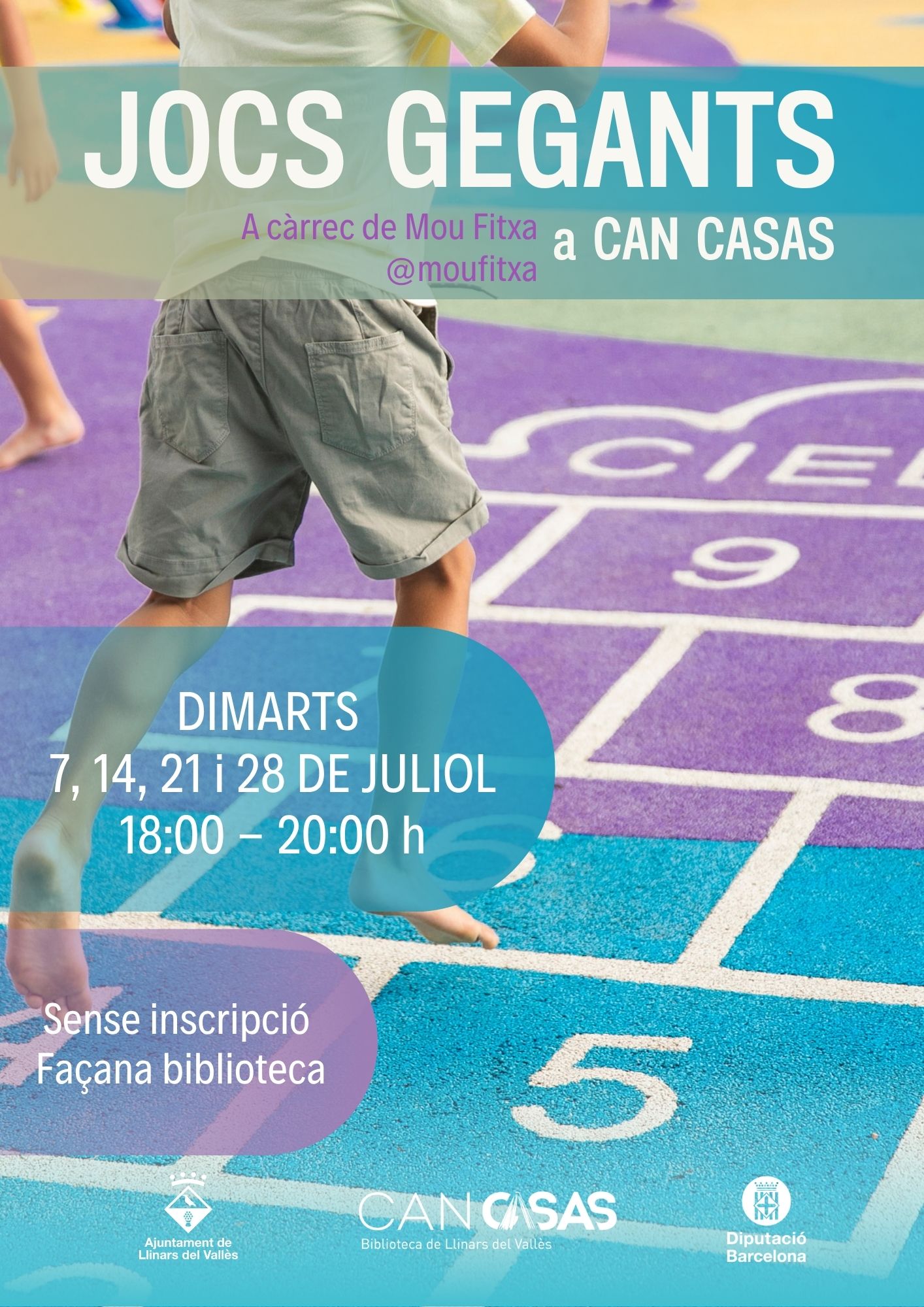 Cartell jocs gegants juliol 2026