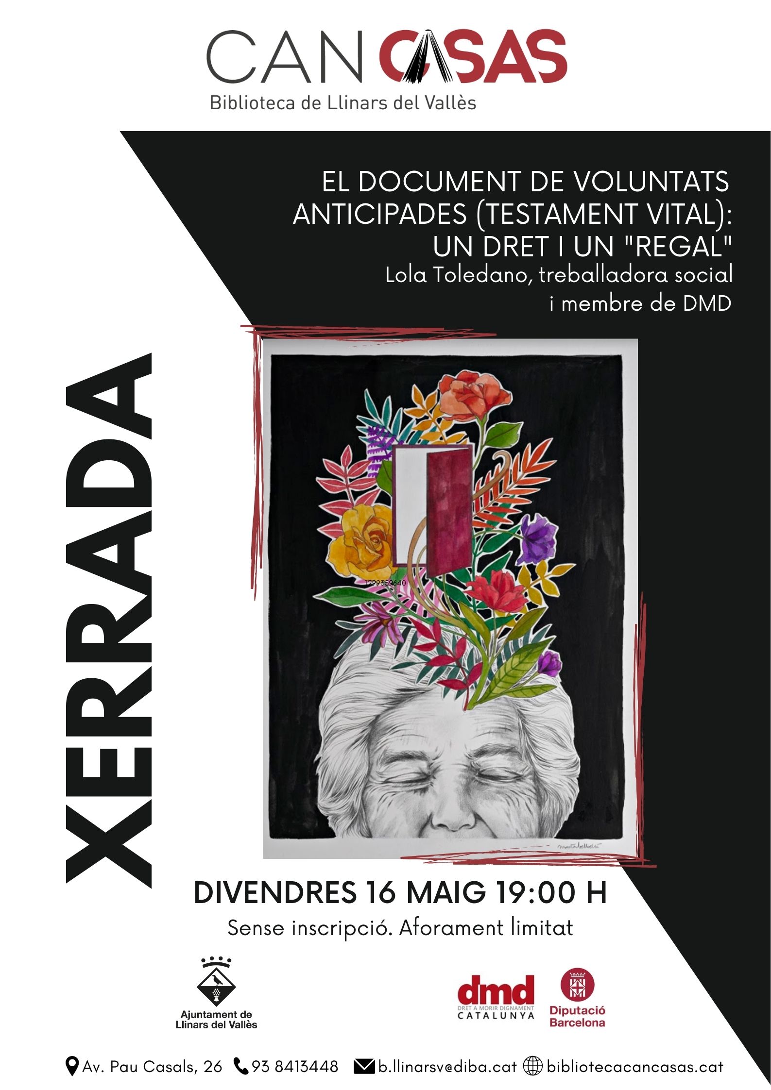 Cartell xerrada maig 