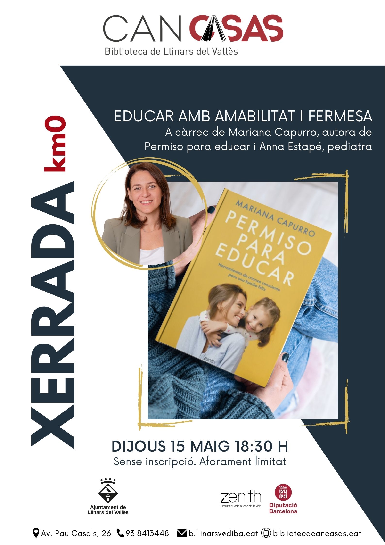 Cartell xerrada Km0 maig