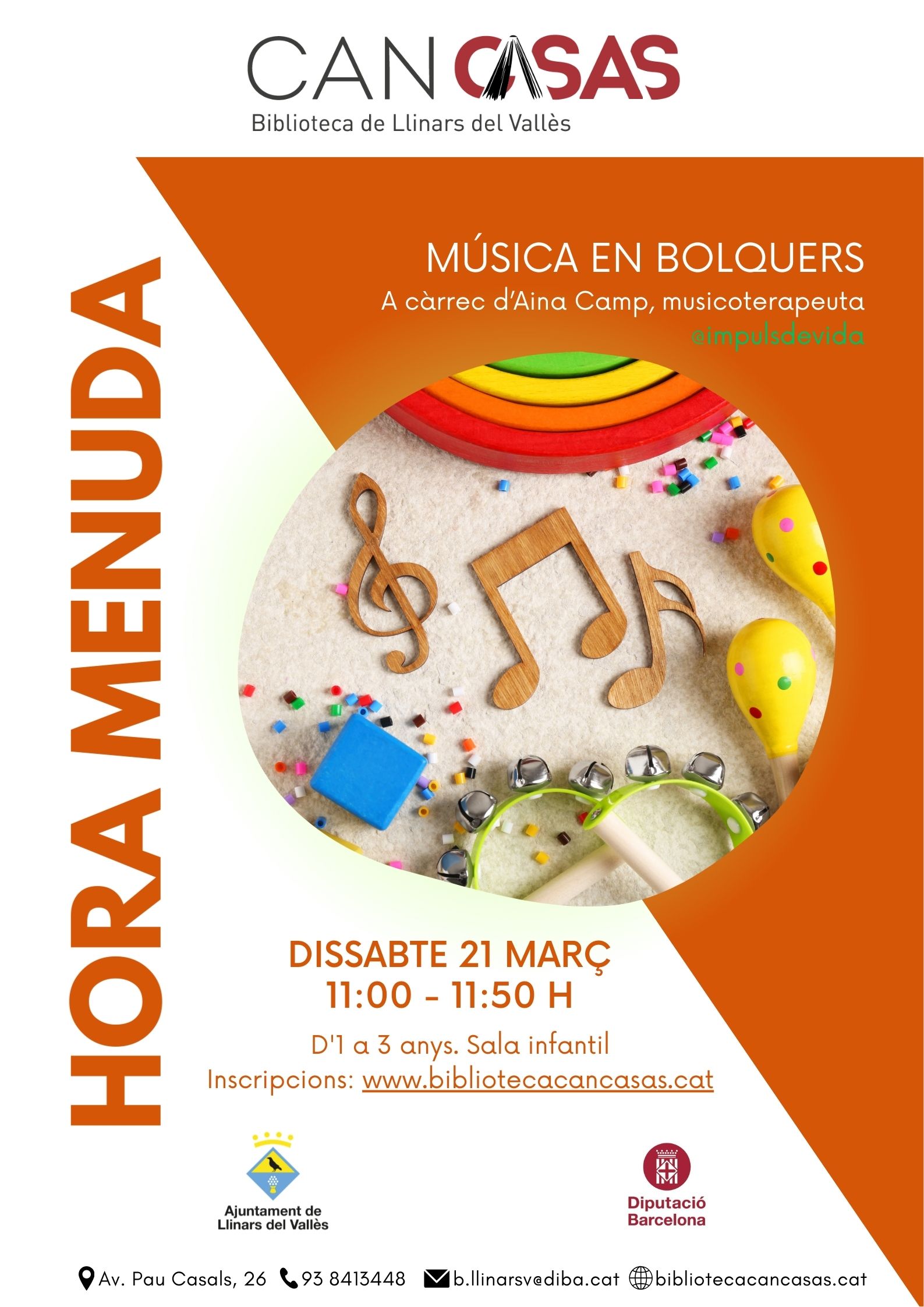 Cartell hora menuda març 26